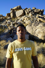 Load image into Gallery viewer, Yellow "Jesus Gang" Vintage Tee