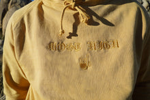 Load image into Gallery viewer, Vintage Washed Raglan Embroidered Hoodie