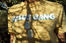 Load image into Gallery viewer, Yellow "Jesus Gang" Vintage Tee