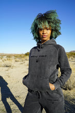 Load image into Gallery viewer, Vintage Washed Raglan Embroidered Hoodie