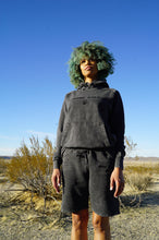 Load image into Gallery viewer, Vintage Washed Raglan Embroidered Hoodie