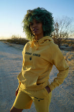 Load image into Gallery viewer, Vintage Washed Raglan Embroidered Hoodie