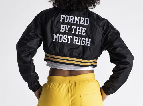 Cropped Coaches Jacket